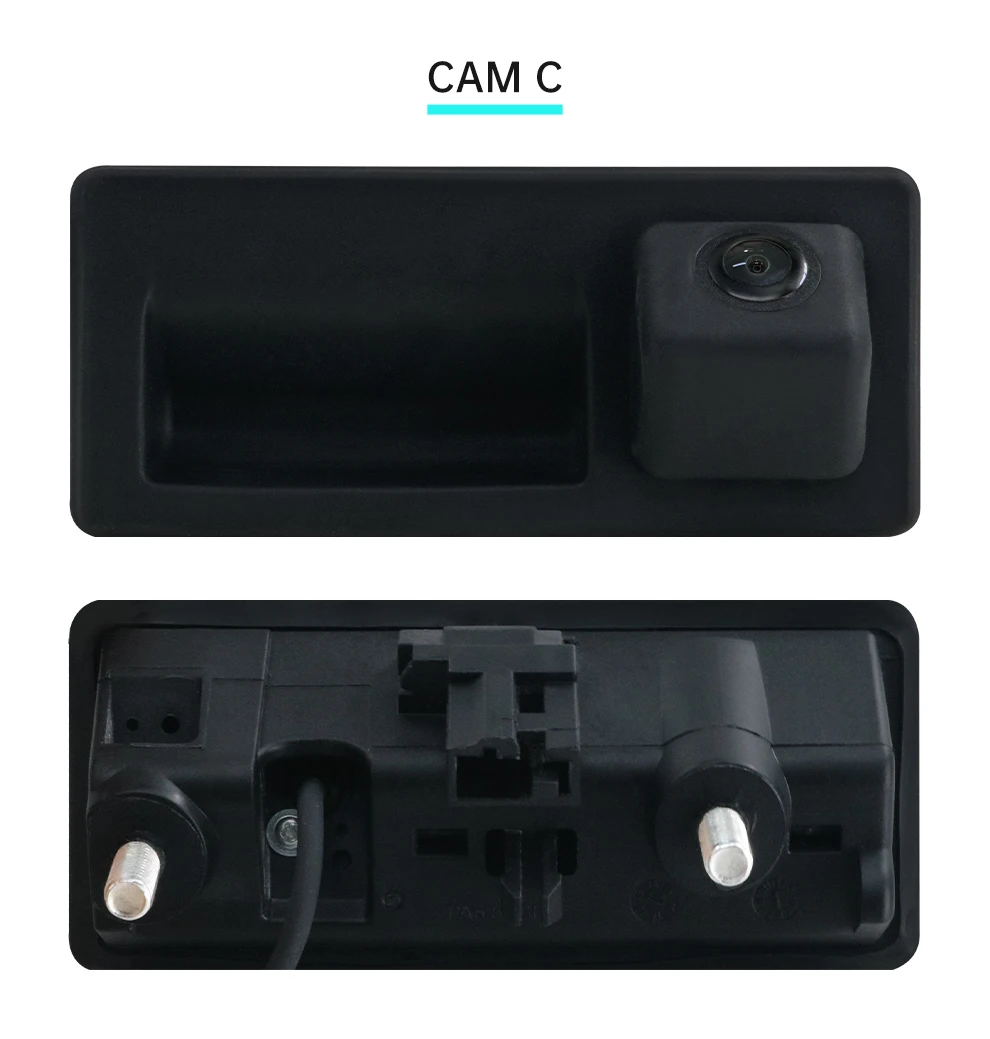 vw audi handle parking reversing camera