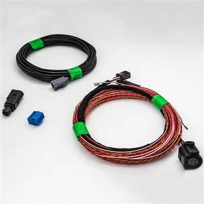 Volkswagen Flip Emblem Camera OEM Wiring Harness