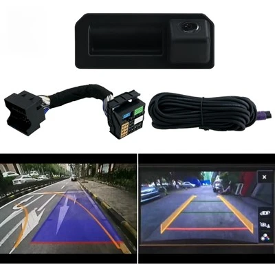 Volkswagen MIB Dynamic Guidelines Backup Camera (Dedicated Interface)