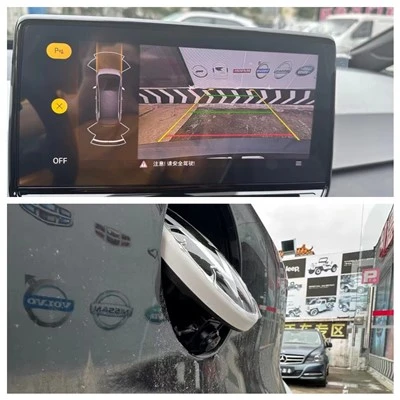 Volkswagen OEM SSP Platform Flip Badge Rear Camera with Dynamic Trajectory